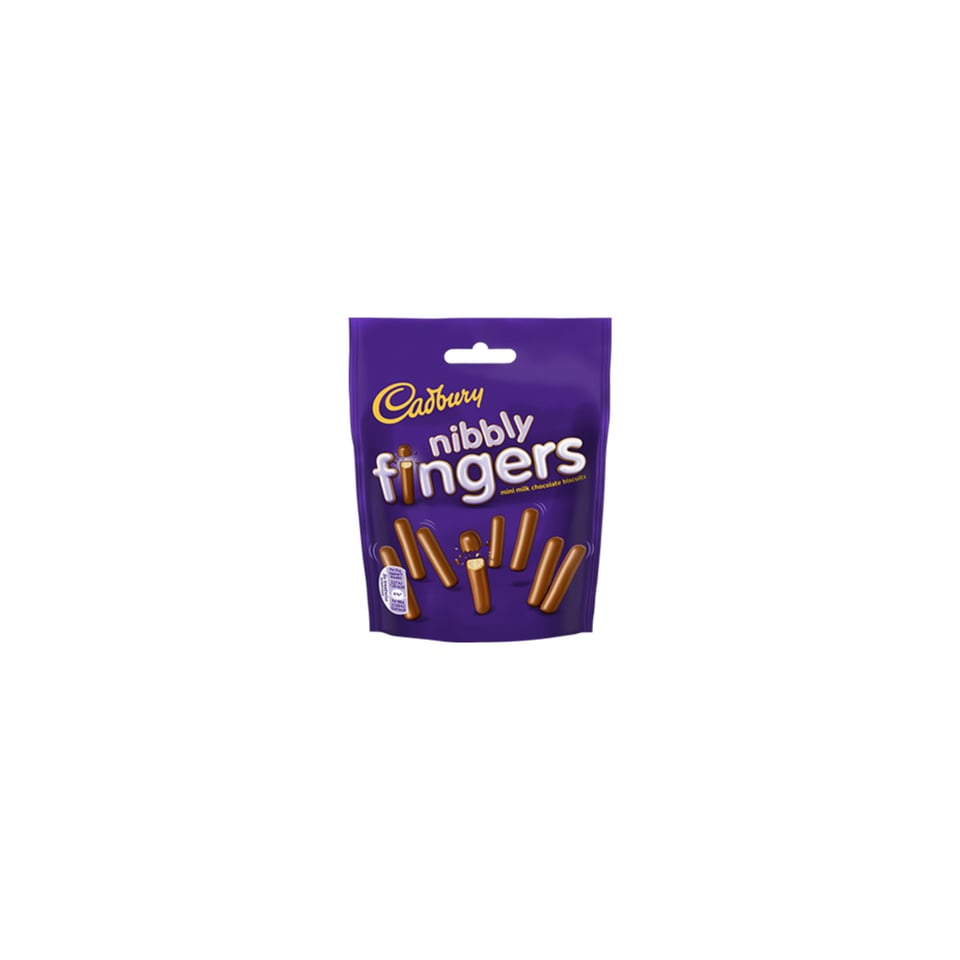 Cadbury Nibbly Fingers 125g