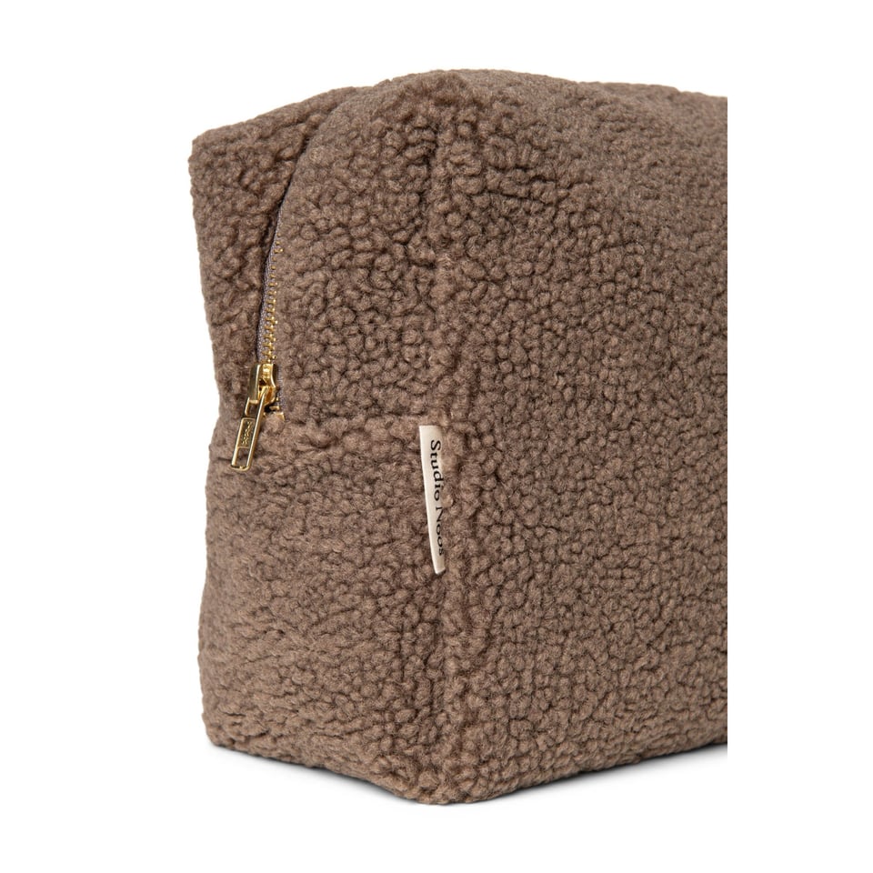 Teddy Toiletry Bag  Brown - Brown / OS