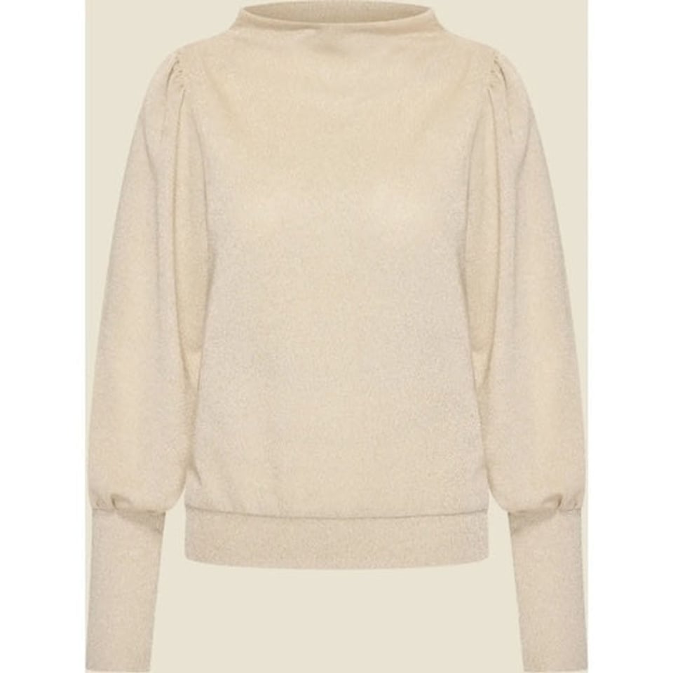 VERY CHERRY Maya Top Gold lurex