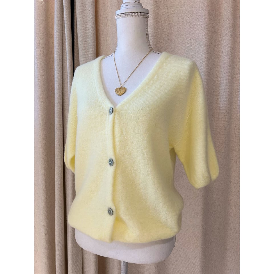 Trend Alpaca Vestje - Yellow - OneSize