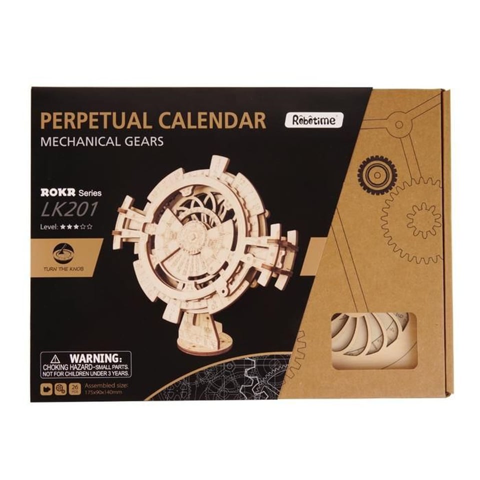 Perpetual Calender - 3D Puzzle Desk Calendar