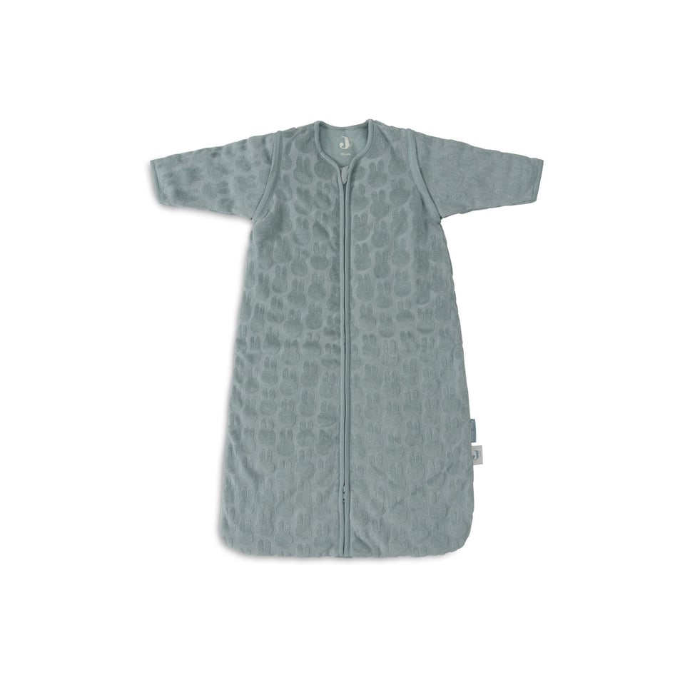 Jollein Baby Slaapzak Met Afritsbare Mouw Miffy Jacquard Sea Green