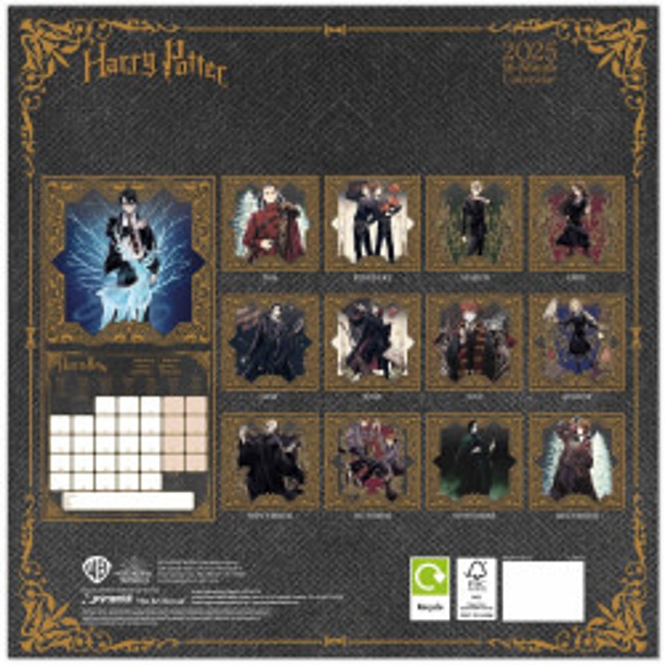 Harry Potter Calendar 2025 - Kalender