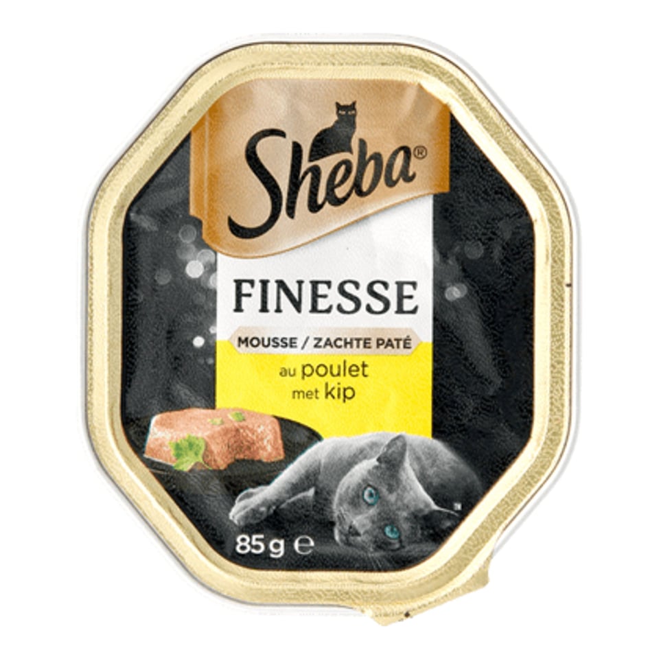 Sheba Finesse Mousse Kip Kattenvoer