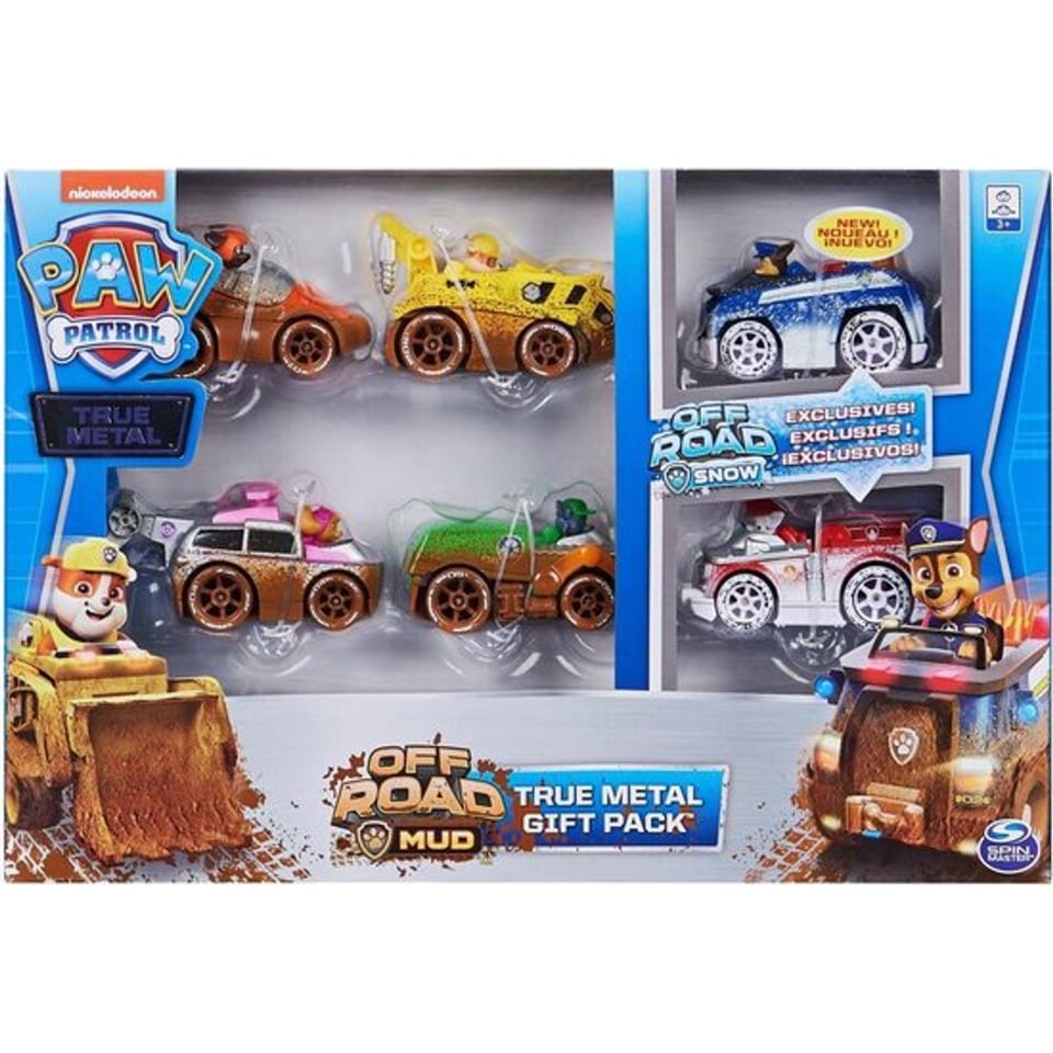 Paw Patrol True Metal Vehicle 6 Pack