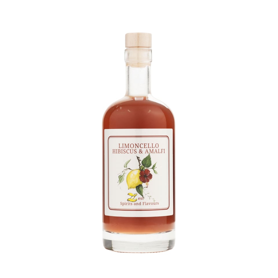 Likeur Zest Spirits Amalfi & Hibiscus Limoncello