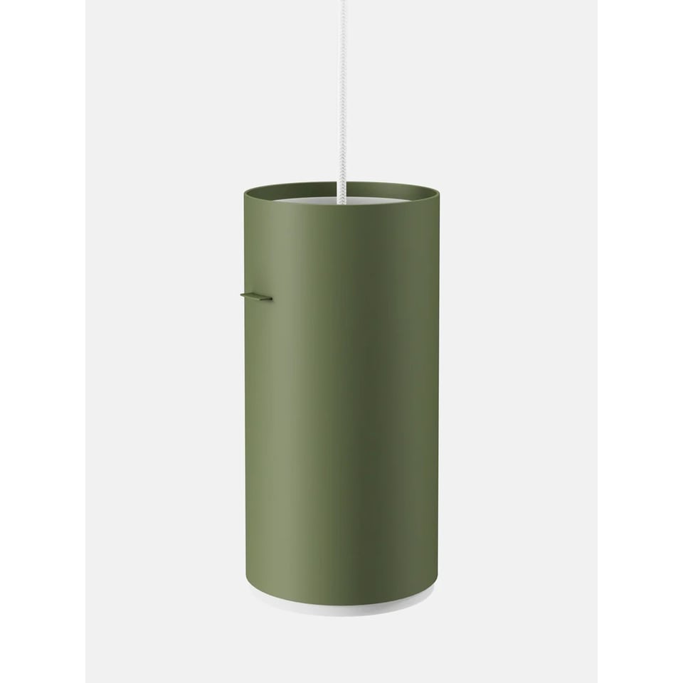 MOEBE Tube Pendant L Dennengroen