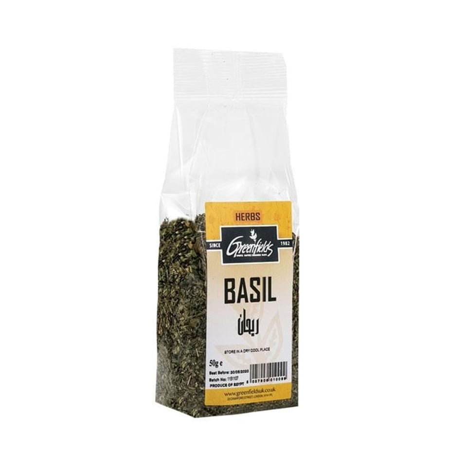 Green Fields Basil 50Gr