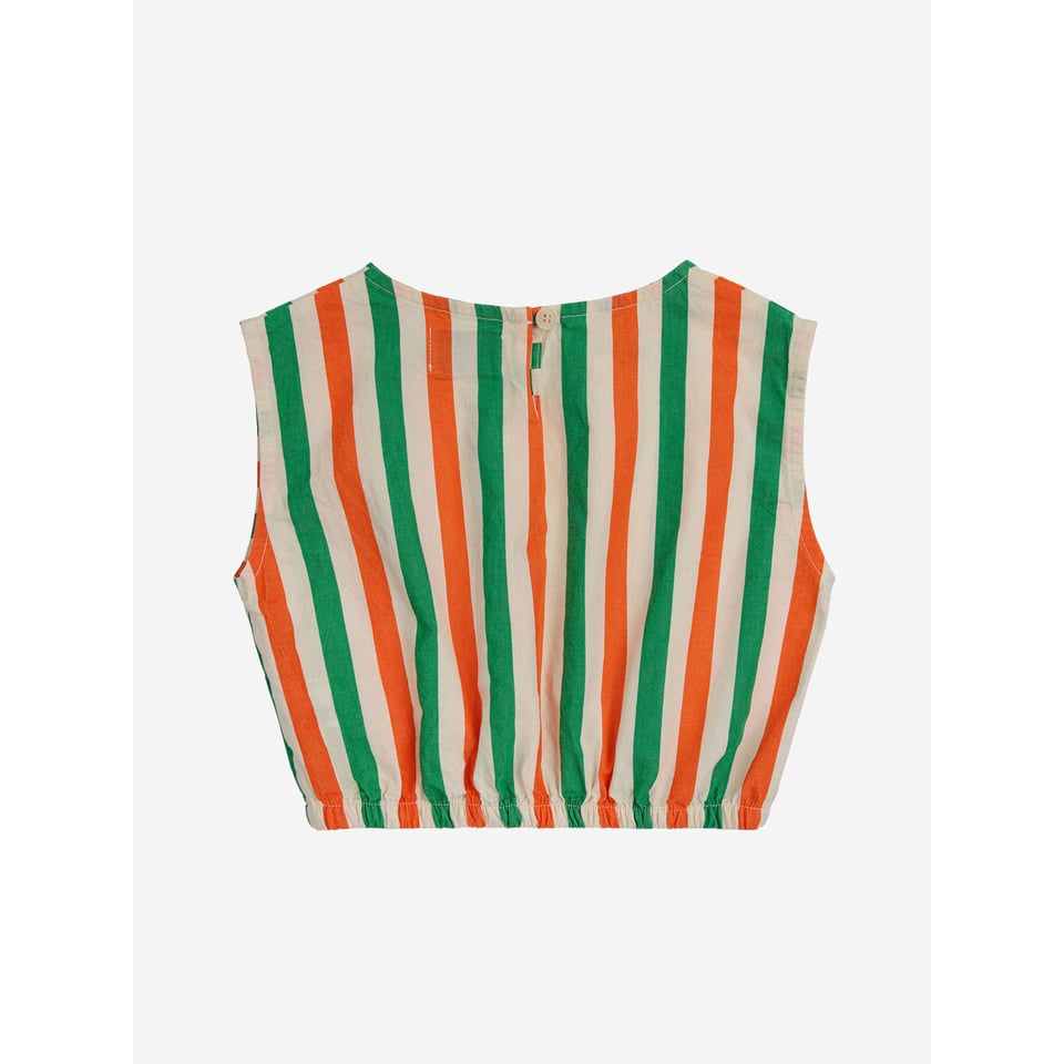 Bobo Choses Vertical Stripes woven Top