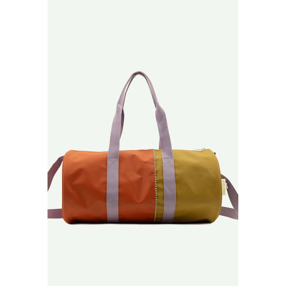 Sticky Lemon Duffle Baga Journey of Tales Post Red