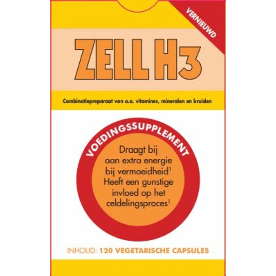 Zell H3 - 120 Capsules - Voedingssupplement