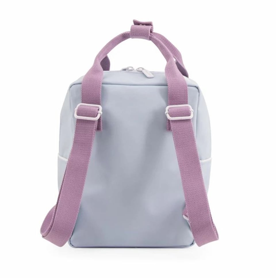 Sticky Lemon small backpack wanderer - sky blue + pirate purple + caramel fudge

