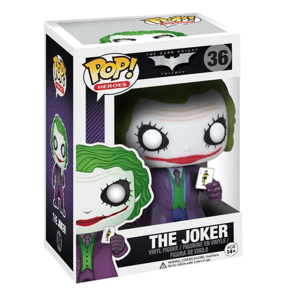 Pop! Heroes Batman The Dark Knight Trilogy 36 - The Joker