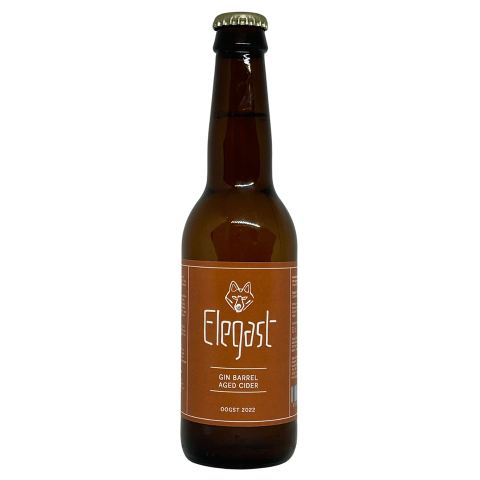 Elegast Gin Barrel Aged Cider 330ml