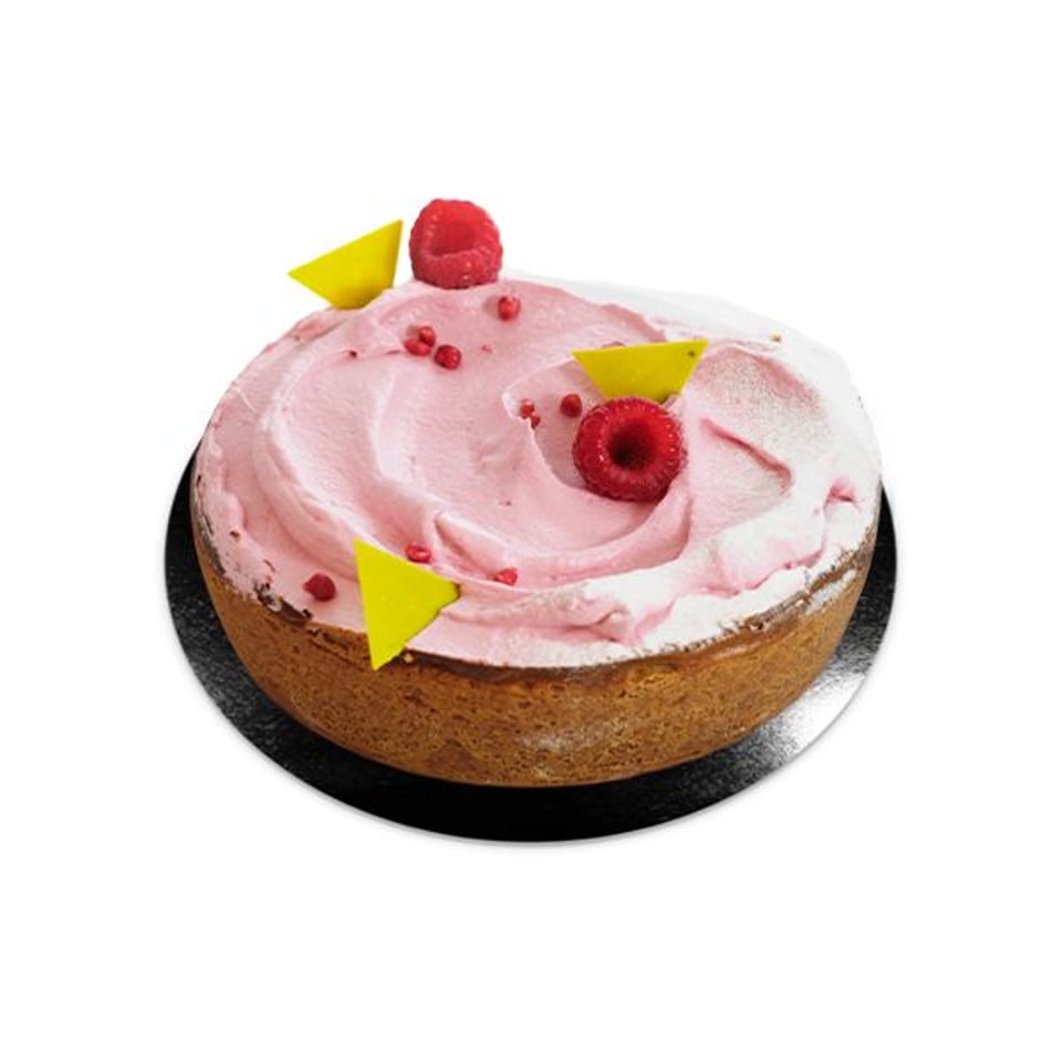 Fluffy Raspberry Cheesecake