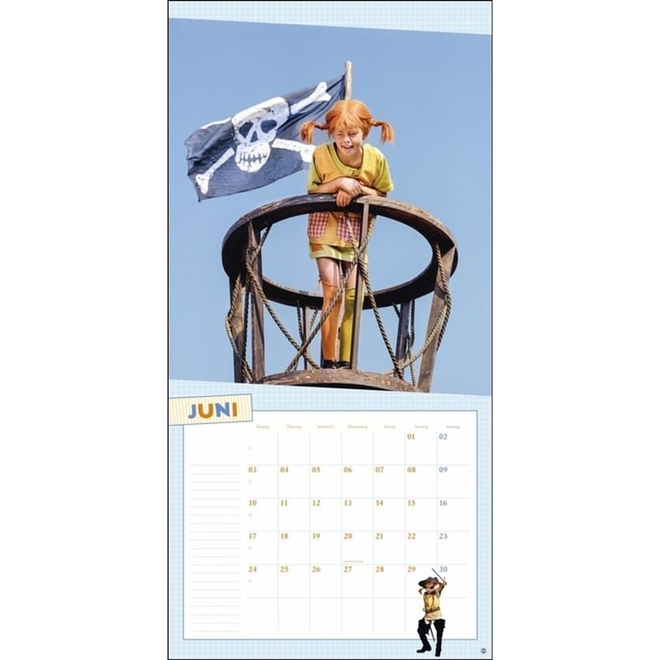Pippi Langkous 2024 Kalender