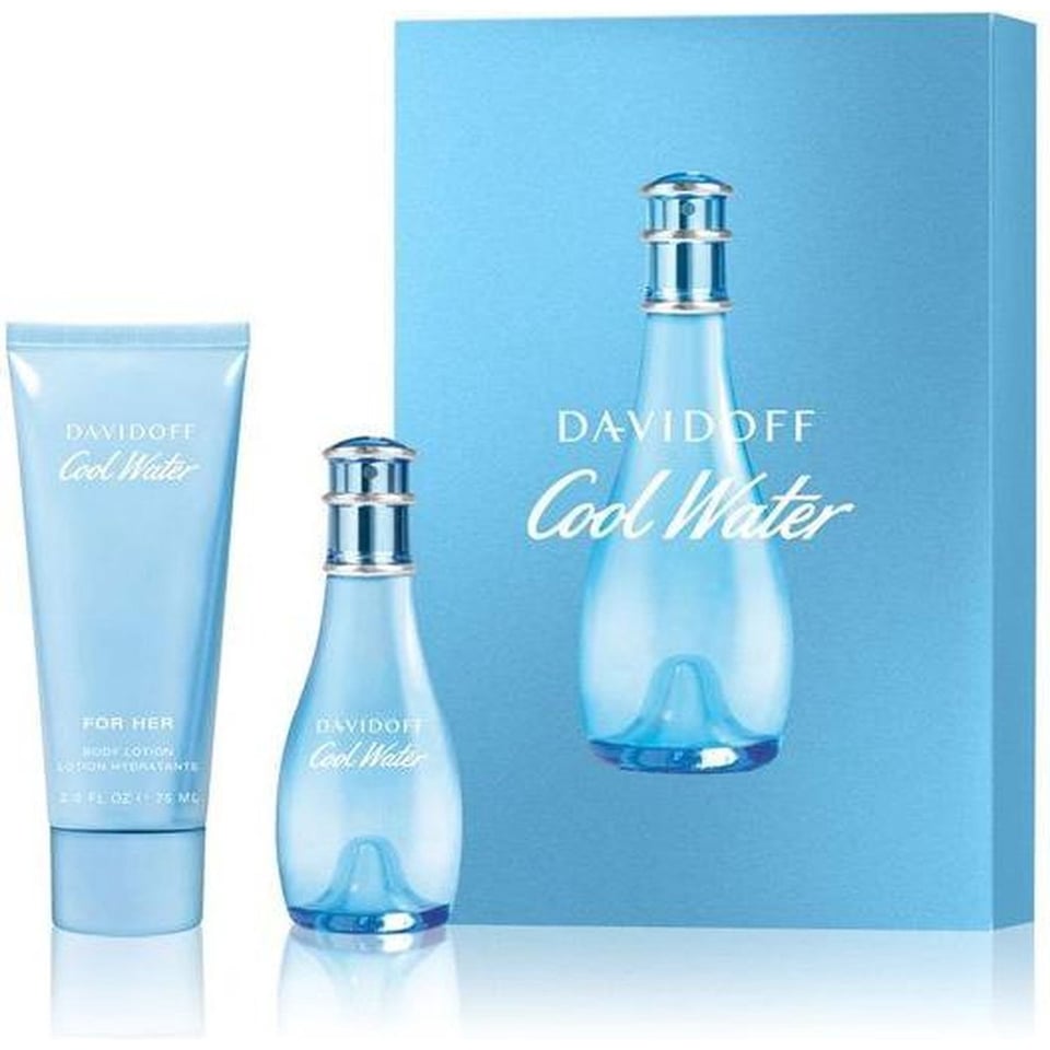Davidoff Pakket Cool Water For Her Gift Set