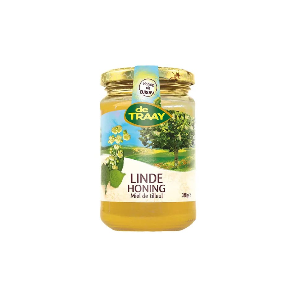 Lindehoning 350g Roemenië de Traay (crème) - 350g