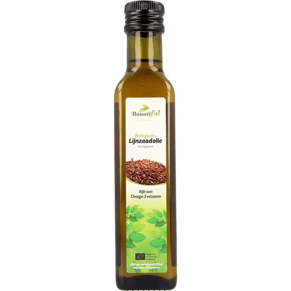 Bountiful Lijnzaadolie Bio 250ml 250