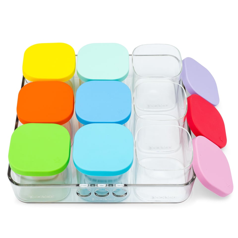 Yumbox Chop Chop 3 Glazen Bewaarbakjes