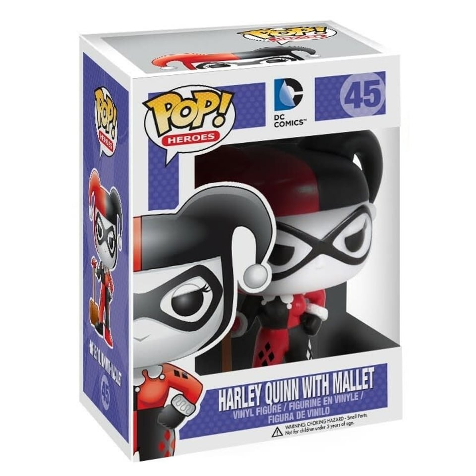 Pop! Heroes DC Comics 45 - Harley Quinn with Mallet Figuur