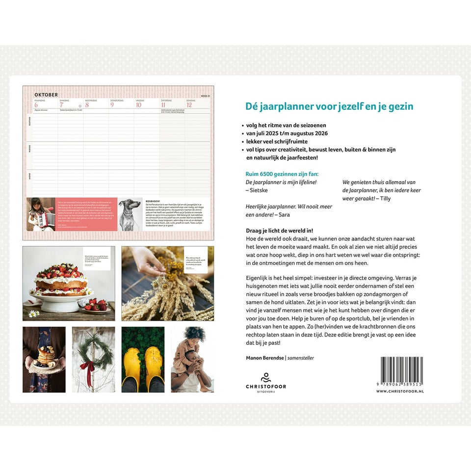 Family Planner Schooljaar 2025-2026 NL version