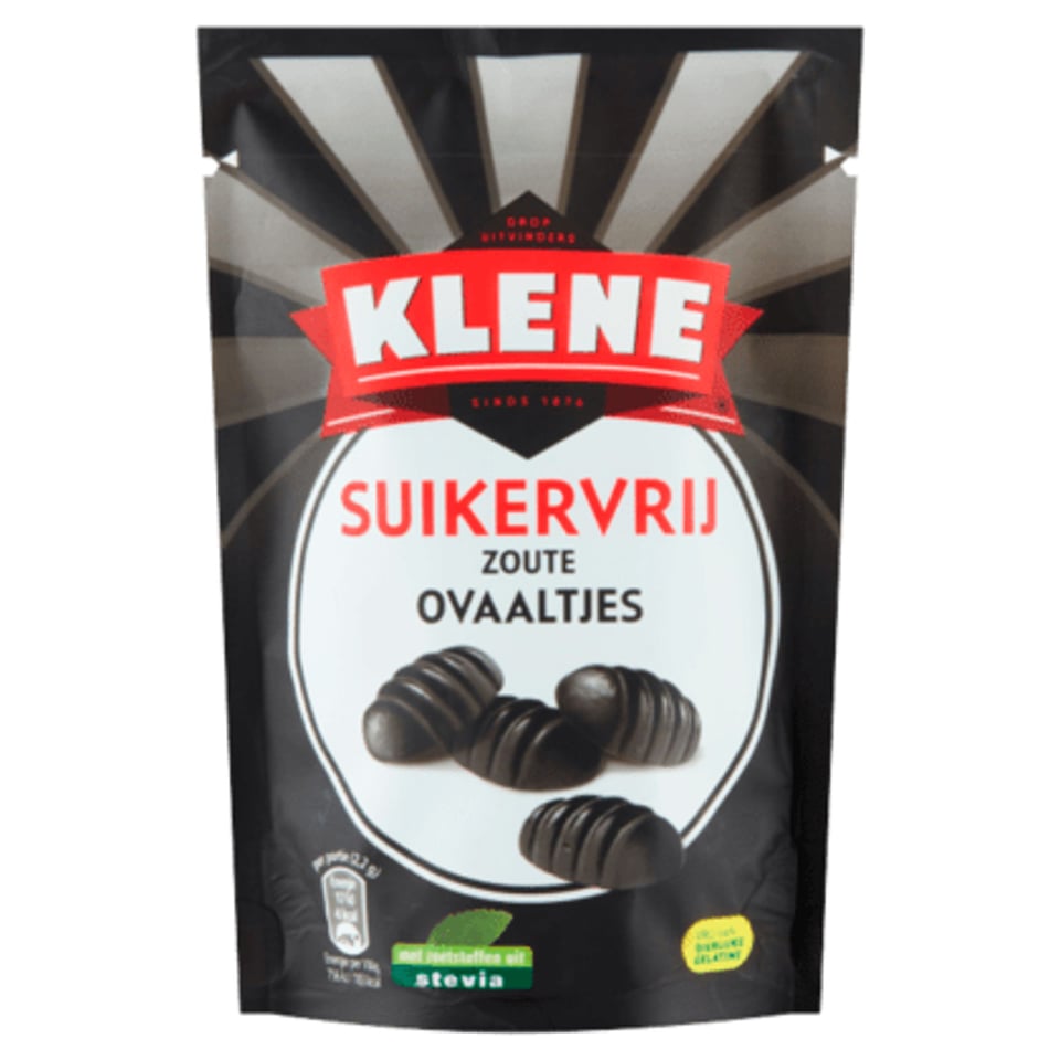 Klene Suikervrij Zoute Ovaaltjes