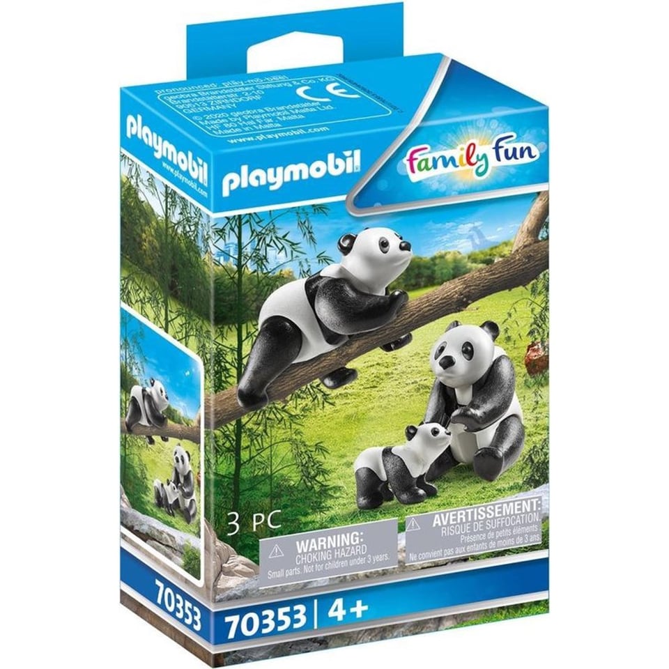 Playmobil 70353 2 Pandas Met Baby