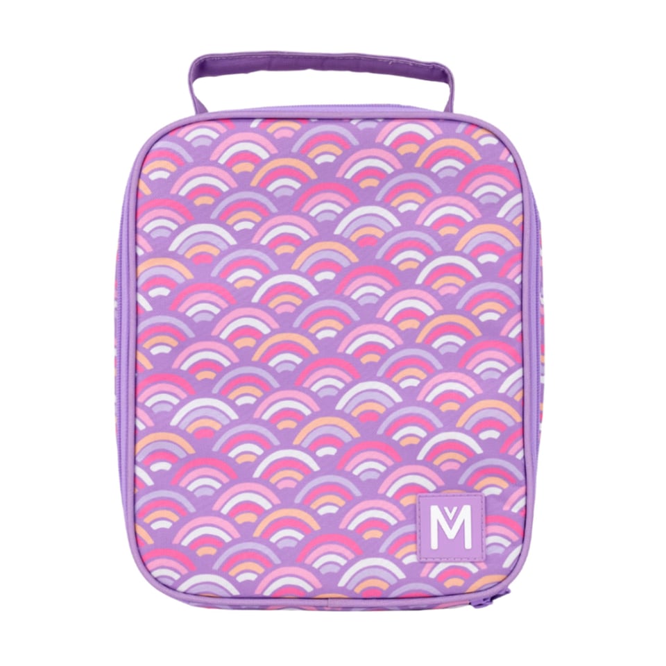 Montii Lunch Koeltas L Rainbow Roller - Roze