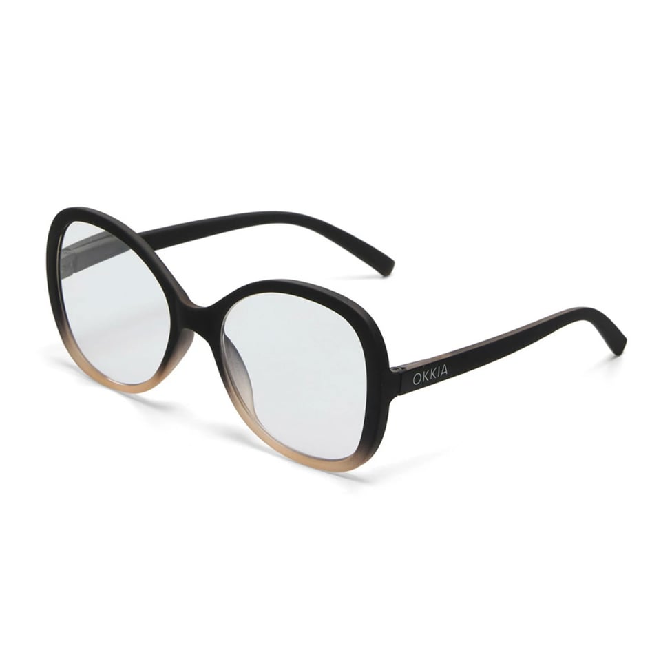 Leesbril VERONA Butterfly Black Pink OK049BP