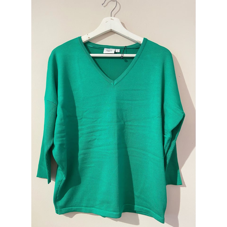 Mila Pullover - Musthave top deep Green