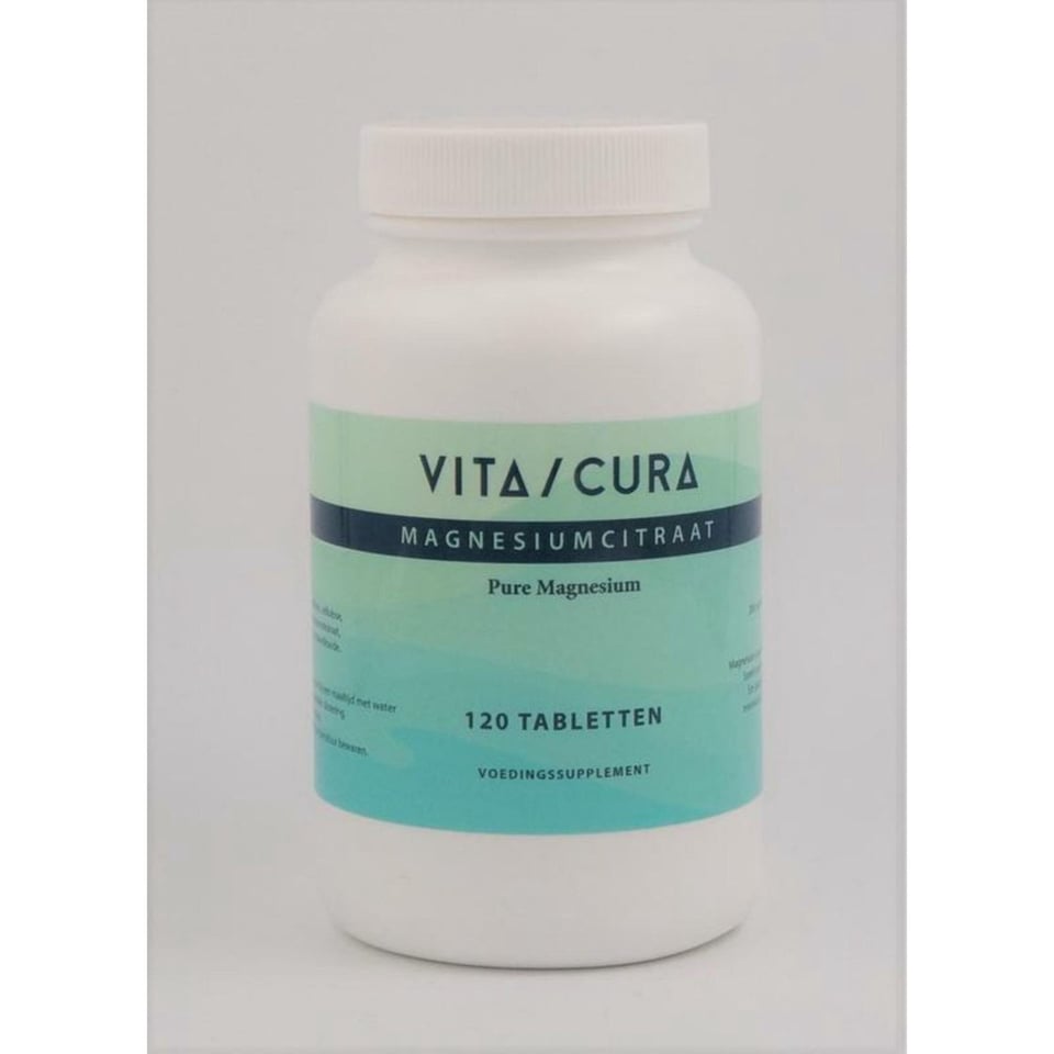 VitaCura? Magnesium Citraat Tabletten - 120 Stuks