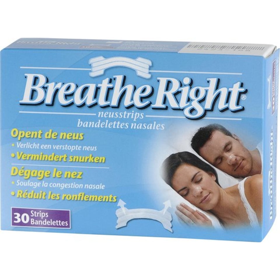 Breatheright Medium Clear 30 St