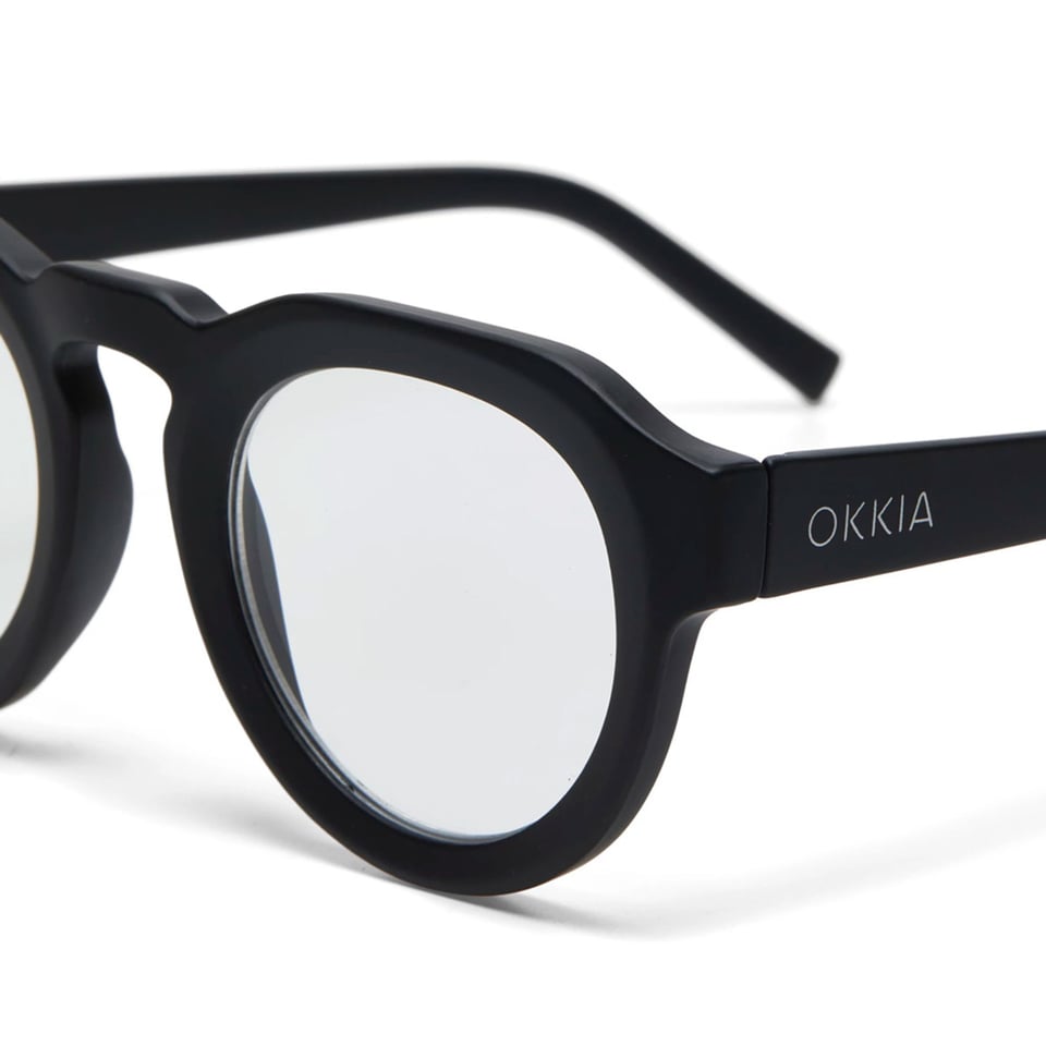 Leesbril ZENO Round Black OK042BK