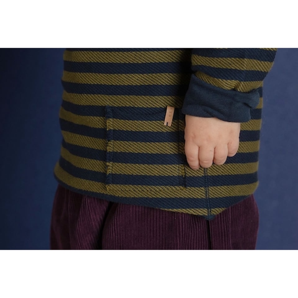 Nixnut Raw Shirt Night Stripe