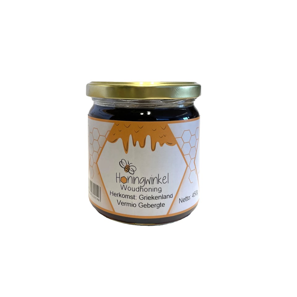 Woudhoning 450g Griekenland Honingwinkel - 450g