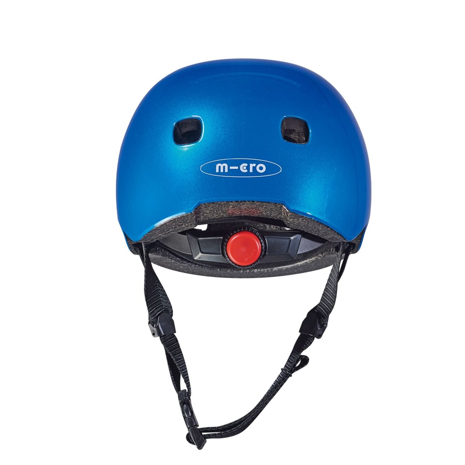 Micro PC Helm Deluxe Blauw Metallic