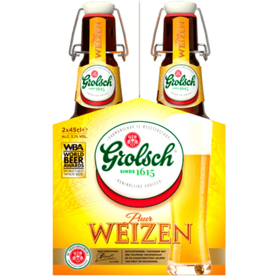 Grolsch Weizen Beugel Fles