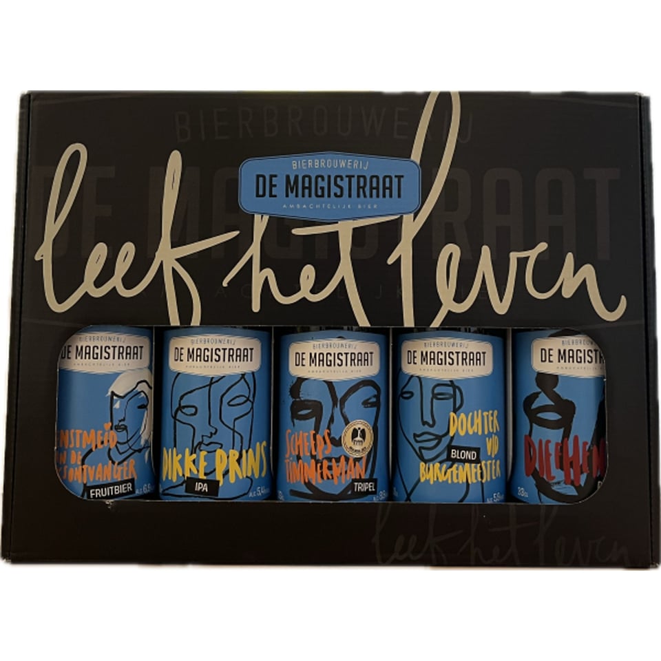 De Magistraat Leef Het Leven Cadeauverpakking 5-Pack