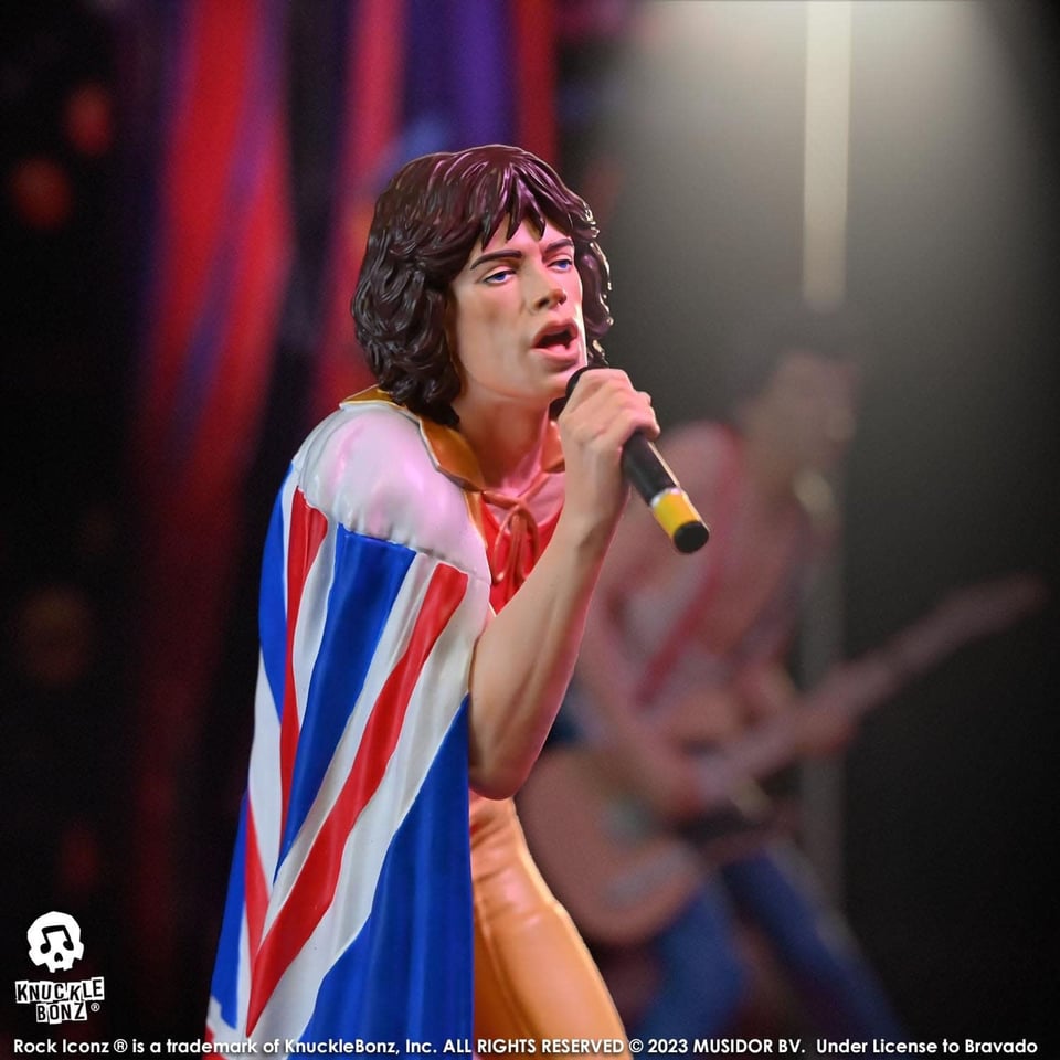 Rock Iconz - The Rolling Stones - Mick Jagger Beeld (Tattoo You Tour 1981)