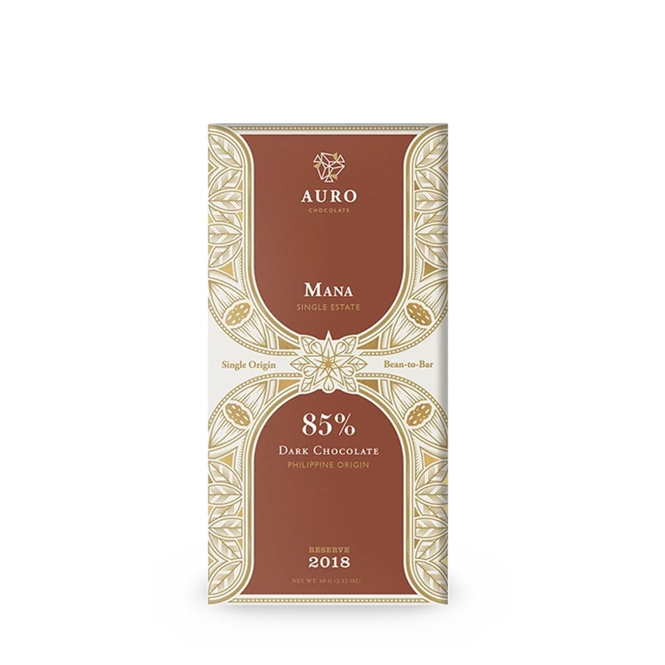Auro Dark Chocolate Mana 85 Procent Filpijnen