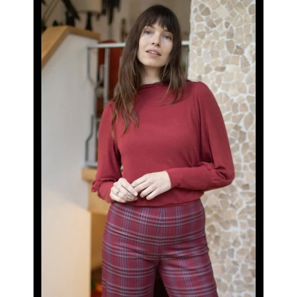 VERY CHERRY Maya Top Rood