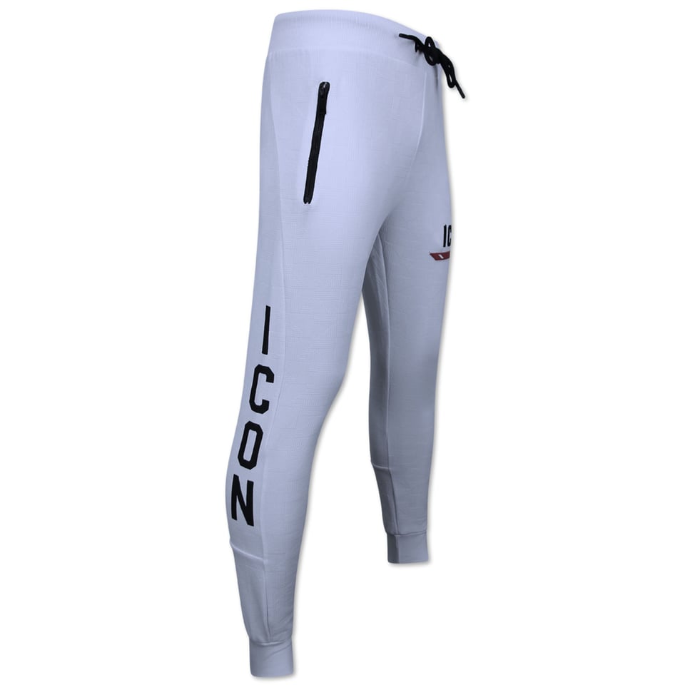 Huispak ICON - Trainingspak Heren - Joggingpak Heren Volwassenen - 3877 - Wit