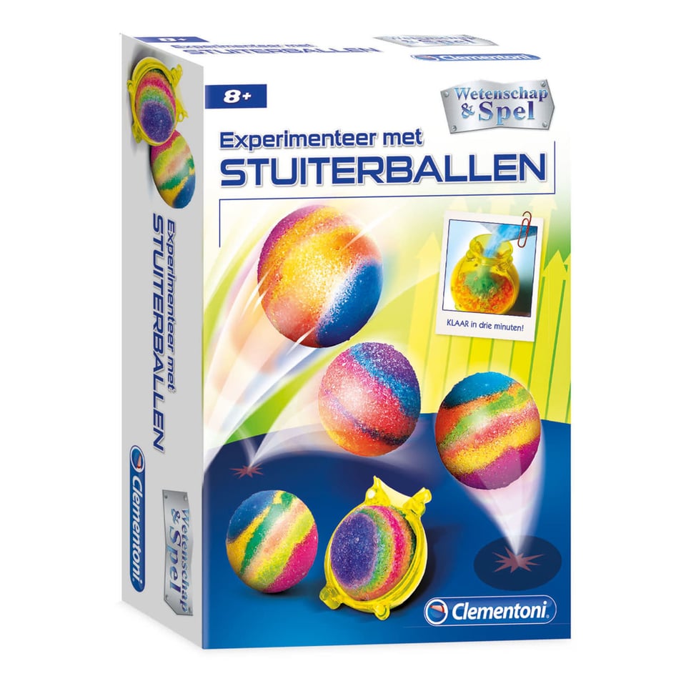 Clementoni Wetenschap en Spel Stuiterballen 8+