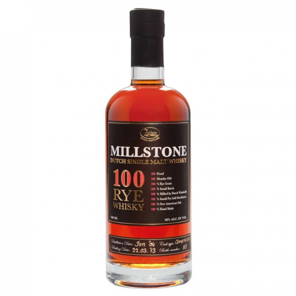 Whiskey Millstone Rye 100 Proof