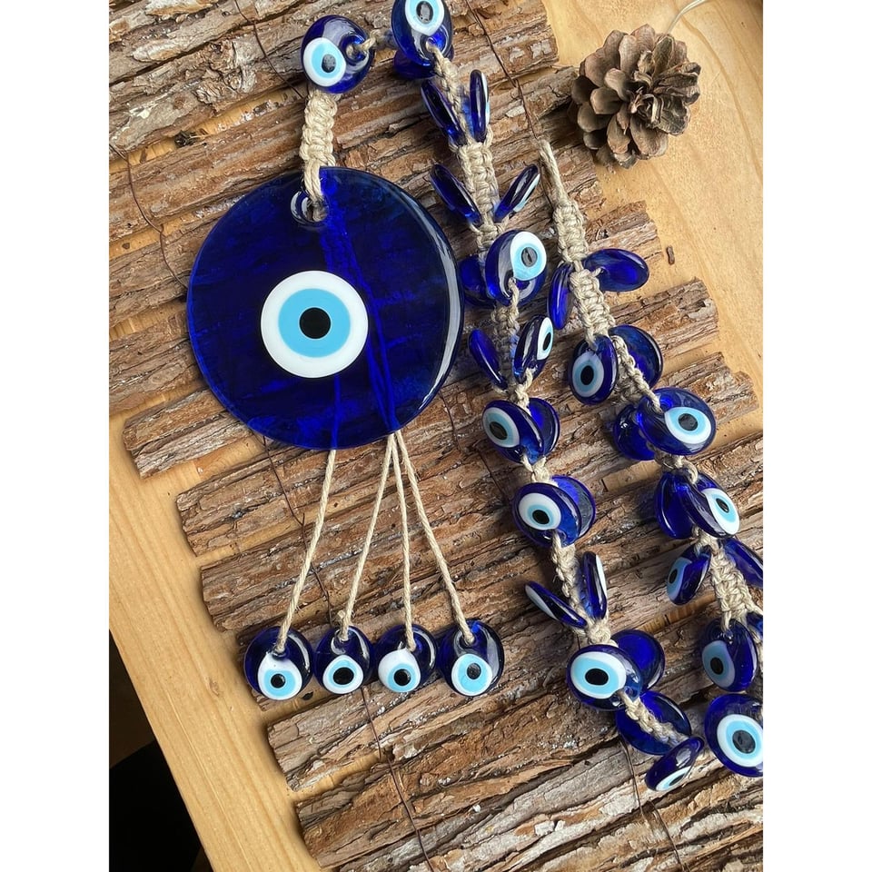 Blauwe Oog Sliert Met Grote Glazen Oog