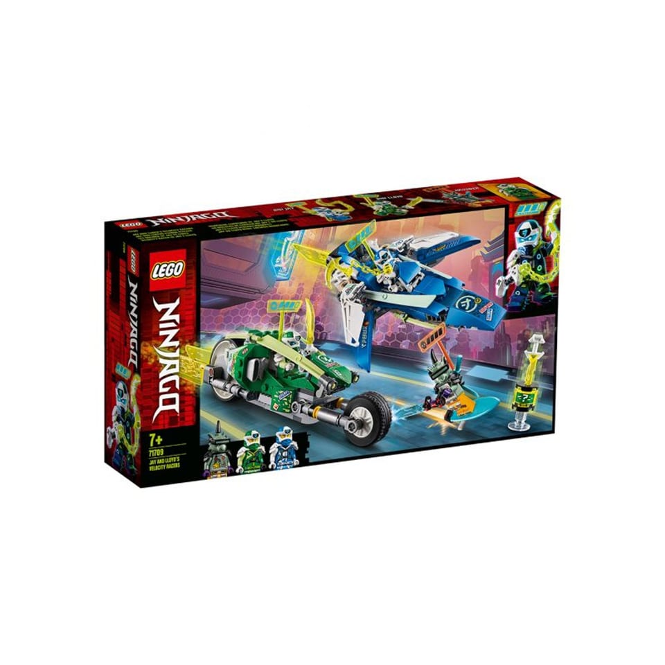 Lego Ninjago 71709 Jay en Lloyd's Supersnelle Racers