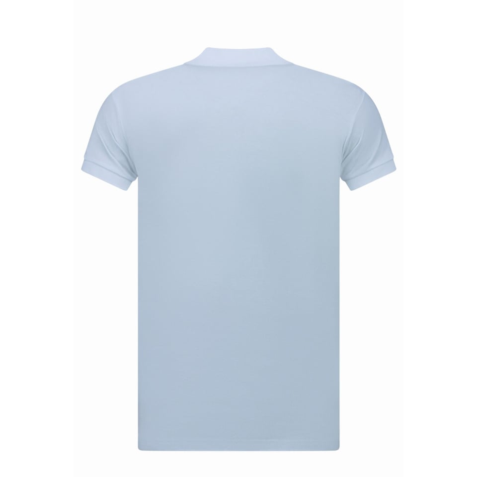Herenpolo - Poloshirts Heren Korte Mouw - Polo Heren - Slim Fit - A150 - Wit