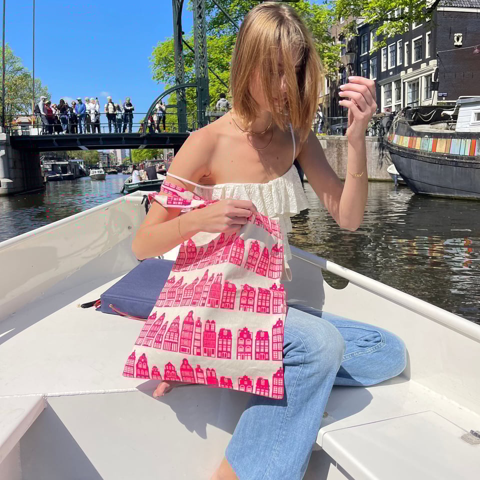 Shoulder bag Amsterdam House pink