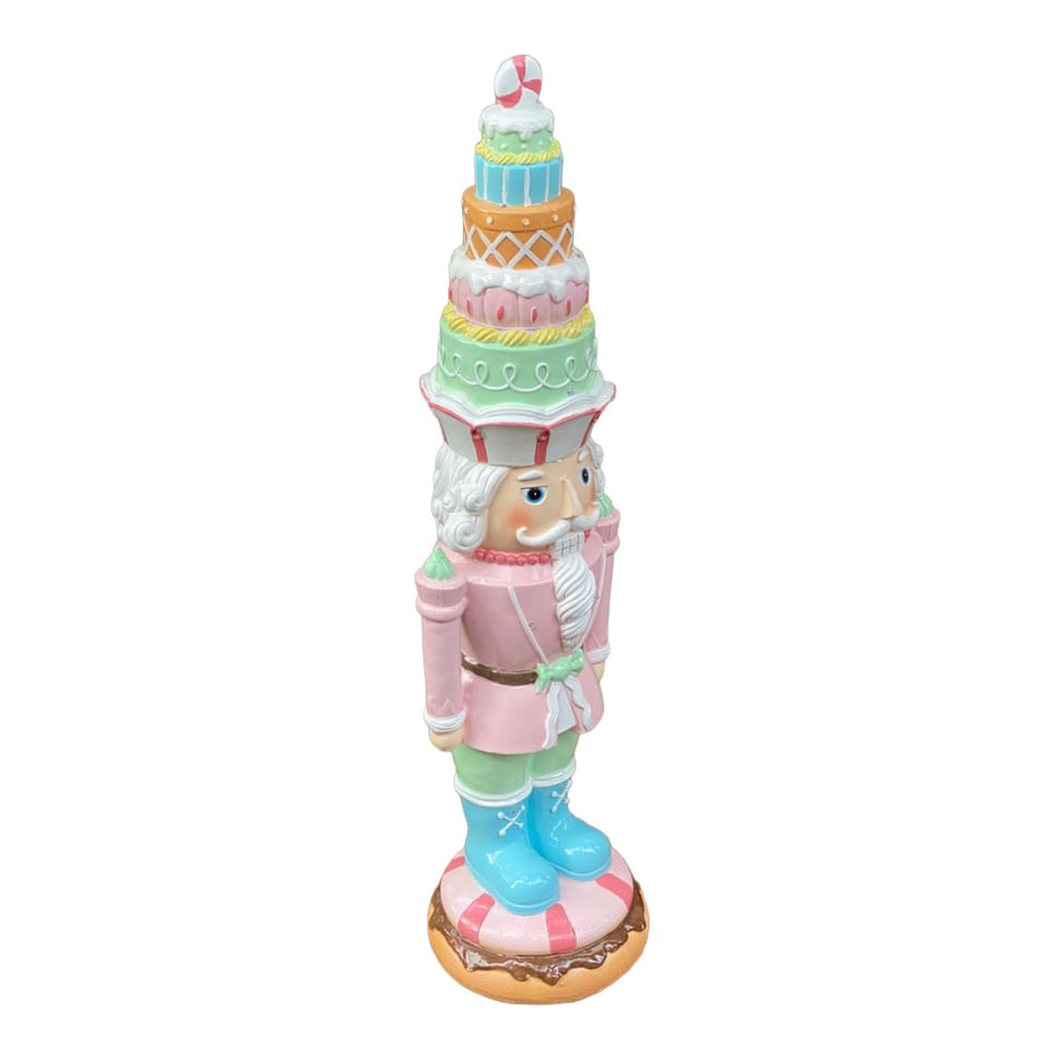 Beeld Notenkraker Candy Pastel 20x71cm